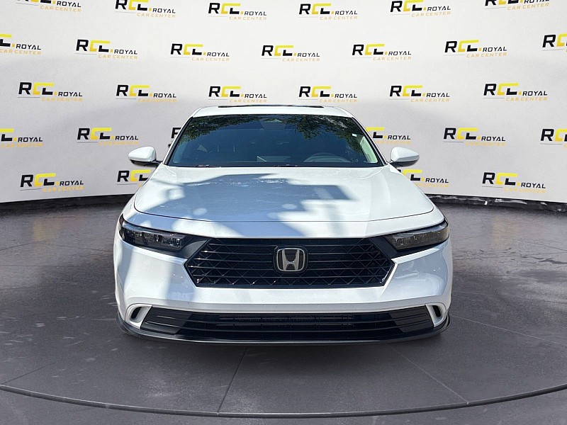 2024 Honda Accord Sedan EX CVT White at Royal Car Center