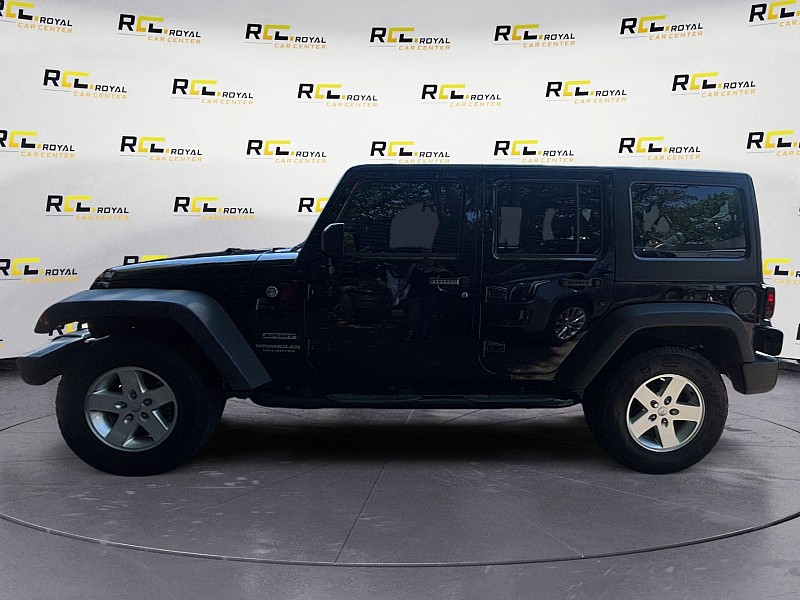 2016 Jeep Wrangler Unlimited 4d Convertible Sport Black at Baglier Buick GMC Mazda