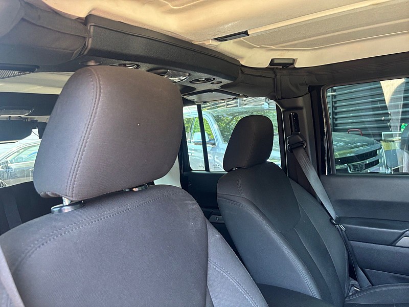 2016 Jeep Wrangler Unlimited 4d Convertible Sport Black at Baglier Buick GMC Mazda