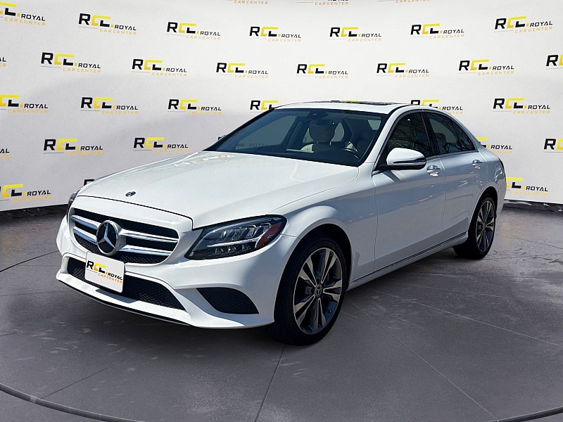 2021 Mercedes-Benz C-Class C 300 4MATIC Sedan White at Nick Chevrolet