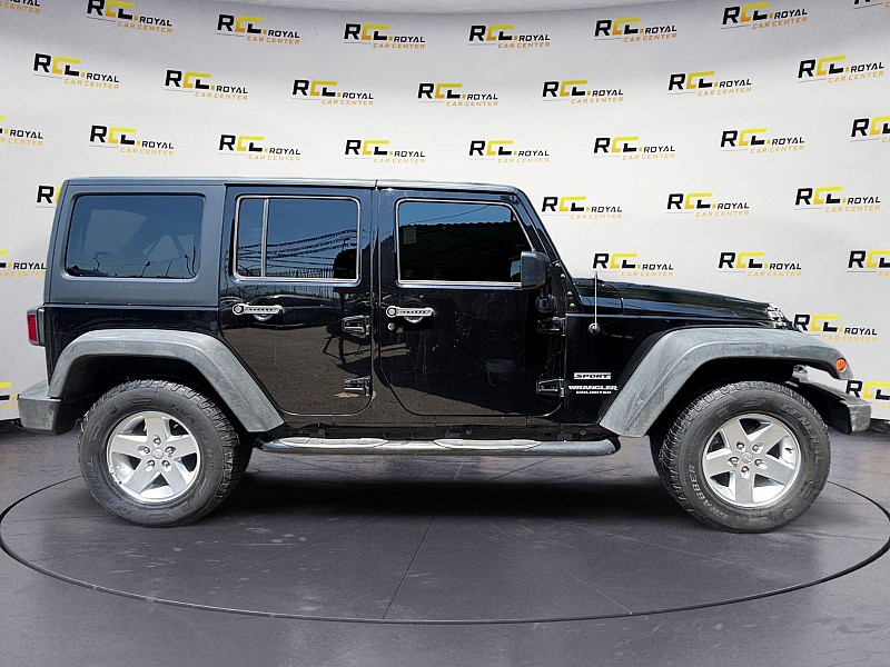 2016 Jeep Wrangler Unlimited 4d Convertible Sport Black at Baglier Buick GMC Mazda