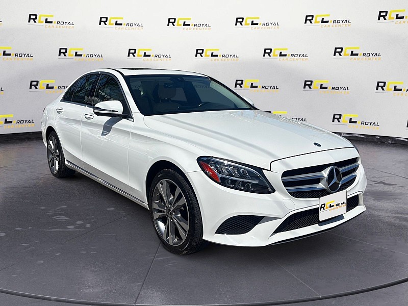 2021 Mercedes-Benz C-Class C 300 4MATIC Sedan White at Nick Chevrolet