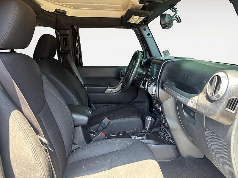 2016 Jeep Wrangler Unlimited 4d Convertible Sport Black at Baglier Buick GMC Mazda