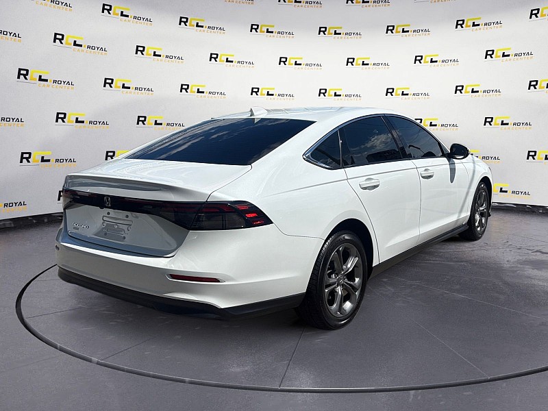 2024 Honda Accord Sedan EX CVT White at Royal Car Center