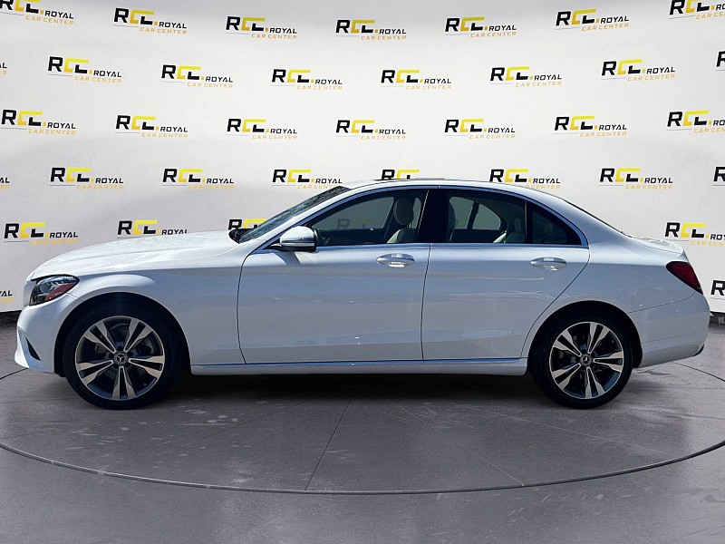 2021 Mercedes-Benz C-Class C 300 4MATIC Sedan White at Nick Chevrolet