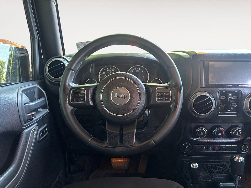 2016 Jeep Wrangler Unlimited 4d Convertible Sport Black at Baglier Buick GMC Mazda