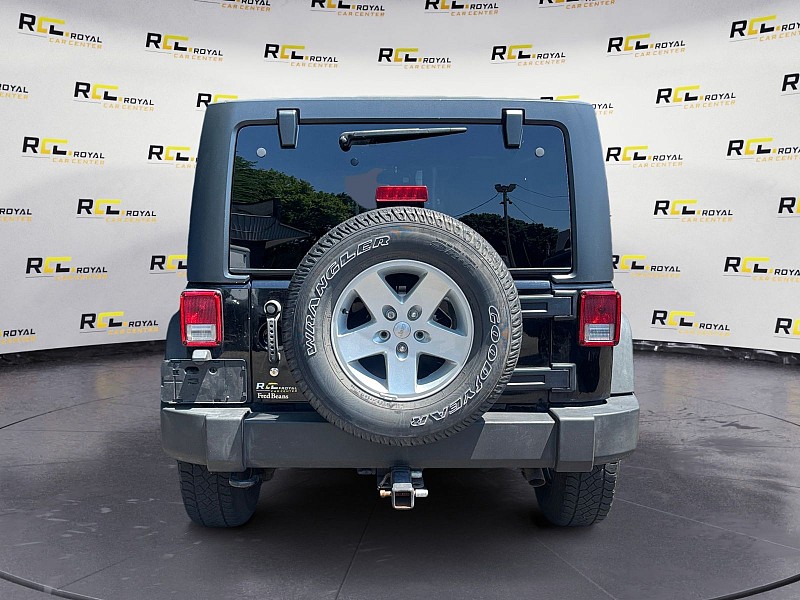 2016 Jeep Wrangler Unlimited 4d Convertible Sport Black at Baglier Buick GMC Mazda