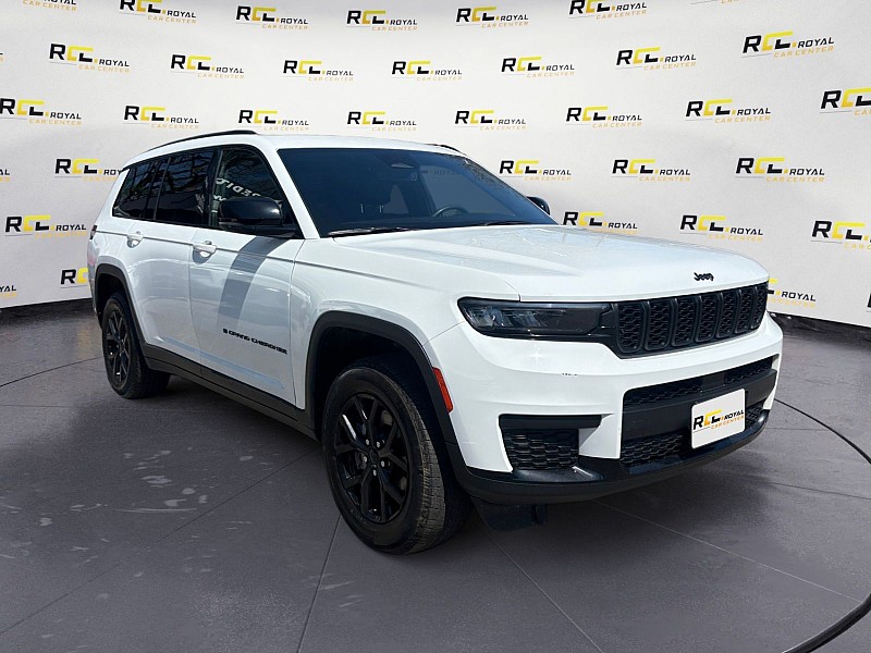 2024 Jeep Grand Cherokee L Altitude 4x4 White at Royal Car Center