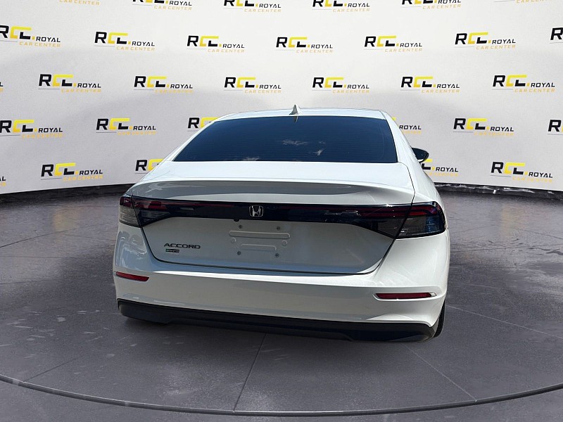 2024 Honda Accord Sedan EX CVT White at Royal Car Center