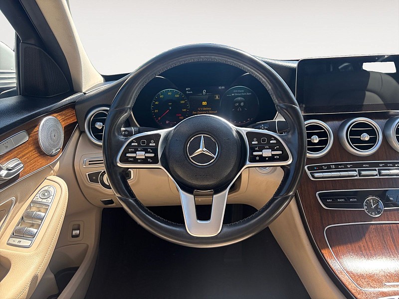 2021 Mercedes-Benz C-Class C 300 4MATIC Sedan White at Nick Chevrolet