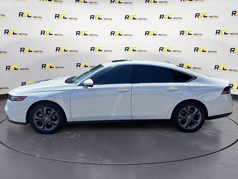 2024 Honda Accord Sedan EX CVT White at Royal Car Center