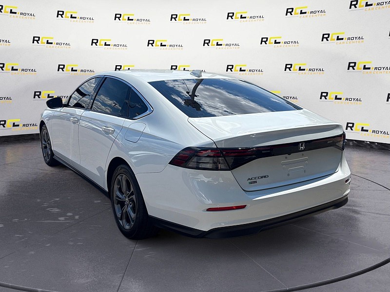 2024 Honda Accord Sedan EX CVT White at Royal Car Center