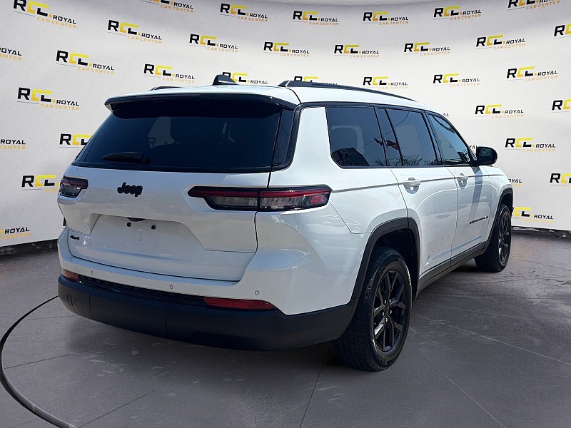 2024 Jeep Grand Cherokee L Altitude 4x4 White at Royal Car Center
