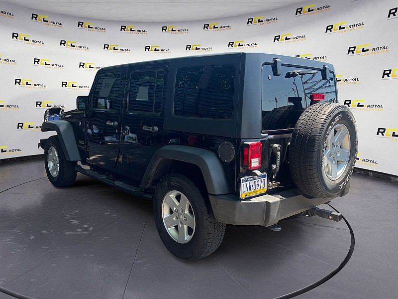 2016 Jeep Wrangler Unlimited 4d Convertible Sport Black at Baglier Buick GMC Mazda