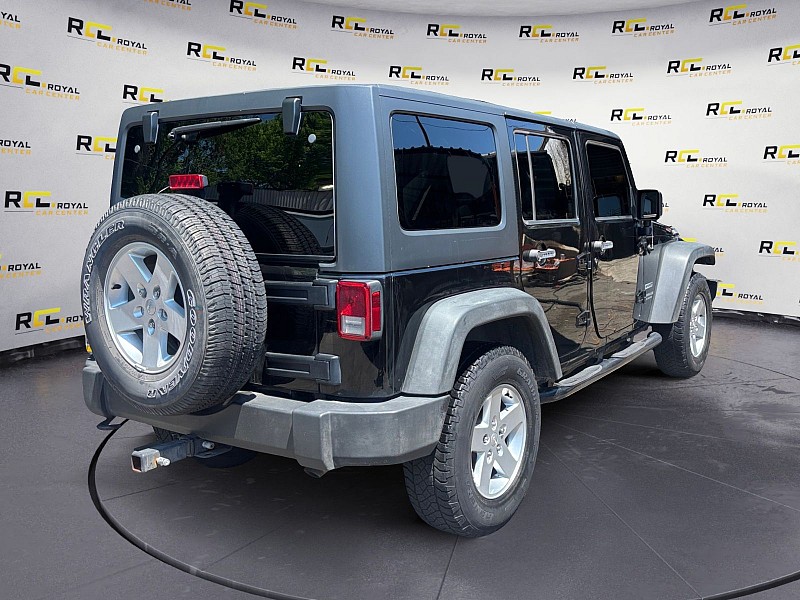 2016 Jeep Wrangler Unlimited 4d Convertible Sport Black at Baglier Buick GMC Mazda