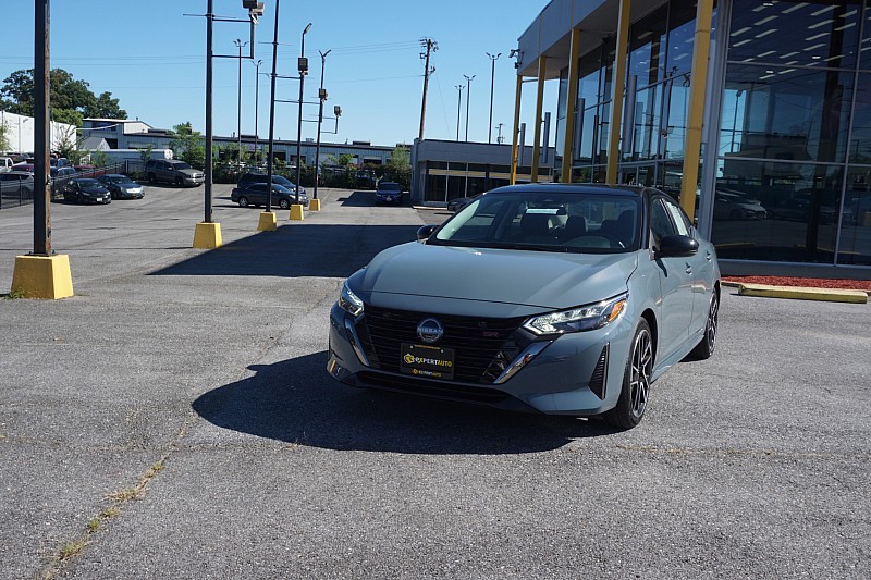 Atlantic Gray 2025 Nissan Sentra Sedan Front-Wheel Drive Continuously Variable Transmission