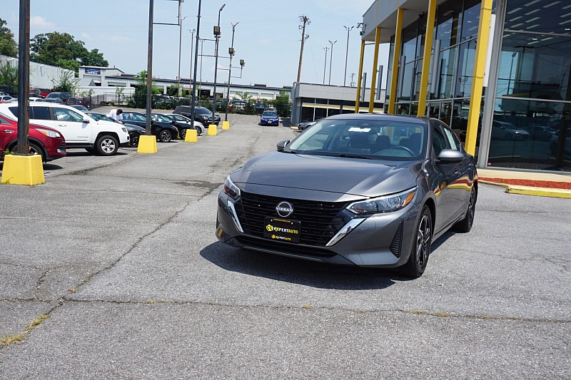 2025 GRAY Nissan Sentra For Sale in Temple Hills MD - Alexandria VA at Expert Auto Stock T15484 VIN 3N1AB8CV2SY297644