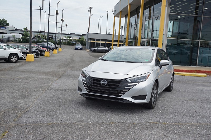 2025 SILVER Nissan Versa For Sale in Temple Hills MD - Alexandria VA at Expert Auto Stock T15451 VIN 3N1CN8EV2SL886008