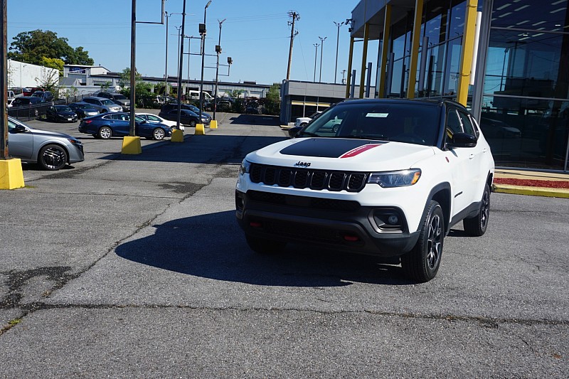 White 2026 Jeep Compass SUV / Crossover Four-Wheel Drive 8-Speed Automatic