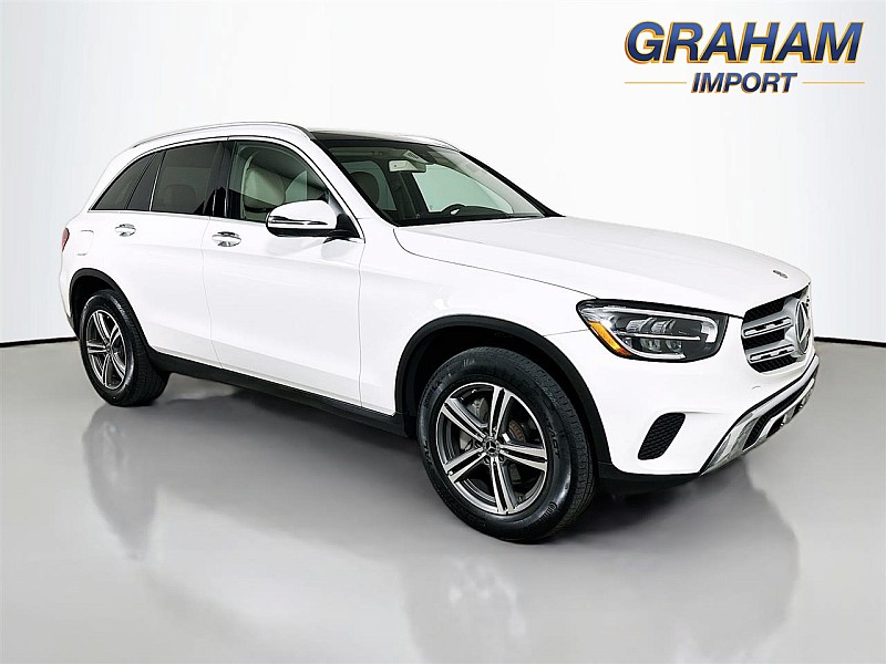 White 2020 Mercedes-Benz GLC 300 4MATIC SUV / Crossover All-Wheel Drive 9-Speed Automatic