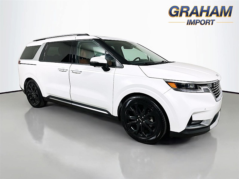 SNOW WHITE PEAR 2022 Kia Carnival SX Prestige FWD Minivan Front-Wheel Drive 8-Speed Automatic