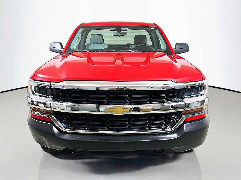 Red 2018 Chevrolet Silverado 1500 Work Truck 4WD Pickup Truck Four-Wheel Drive 6-Speed Automatic Overdrive