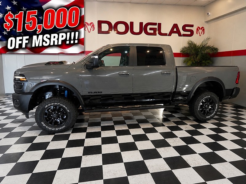 DESTROYER GRY C 2025 RAM 2500 Power Wagon Crew Cab 4WD Pickup Truck Four-Wheel Drive Automatic