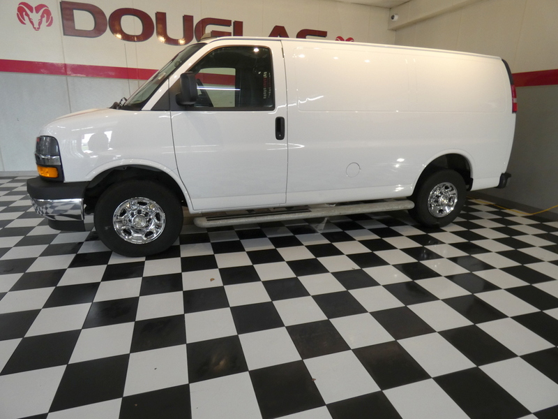 White 2024 Chevrolet Express Cargo 2500 RWD Van Rear-Wheel Drive Automatic