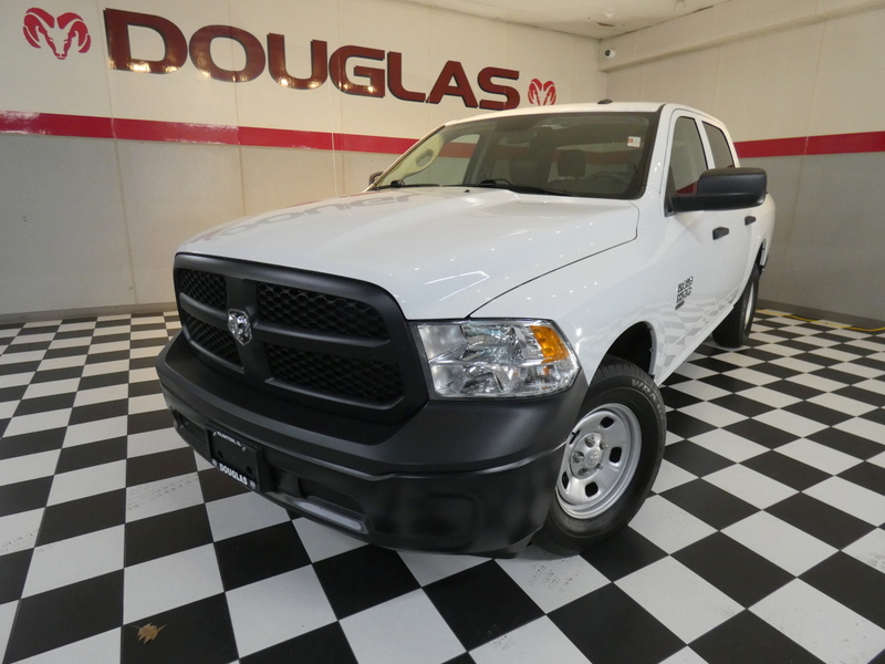BRIGHT WHITE 2023 RAM 1500 Classic Tradesman Crew Cab 4WD Pickup Truck Four-Wheel Drive 8-Speed Automatic
