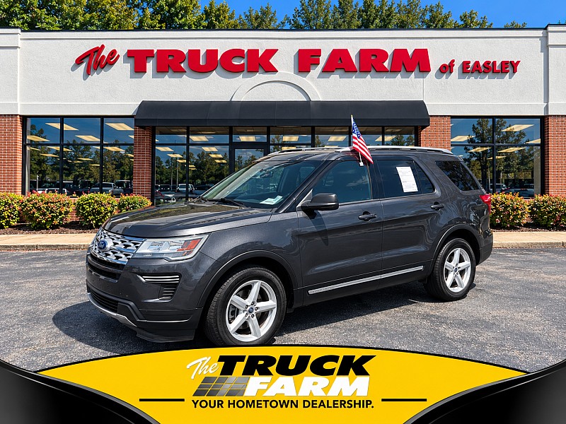 Gray 2019 Ford Explorer SUV / Crossover Front-Wheel Drive 6-Speed Automatic