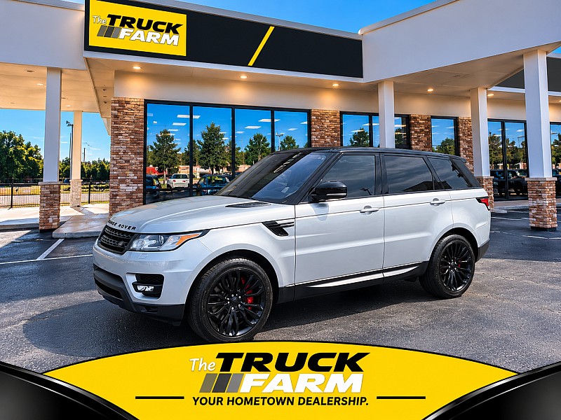 Silver 2017 Land Rover Range Rover Sport SUV / Crossover All-Wheel Drive 8-Speed Automatic