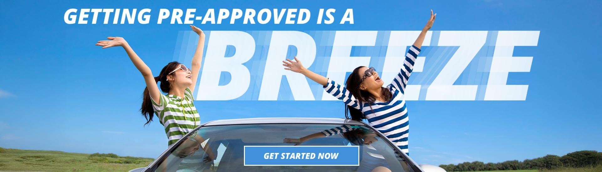 Getting Pre-Approved is a Breeze
